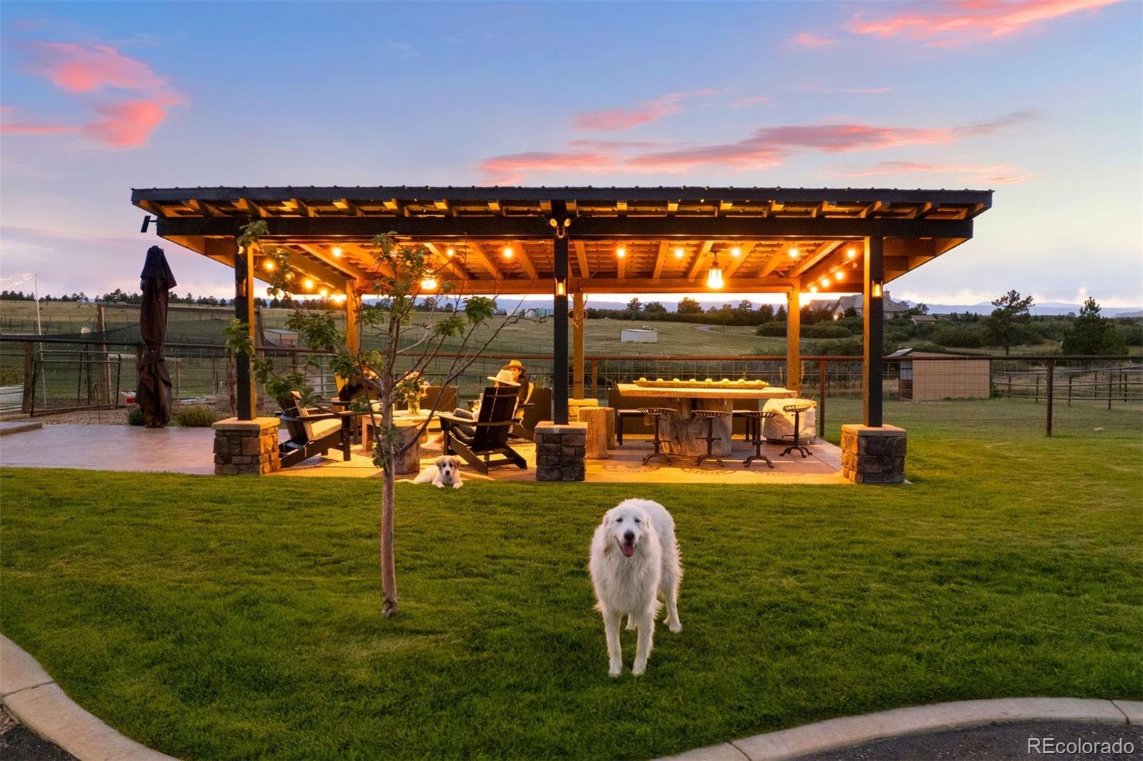 2940 Canon Ridge Road Castle Rock, CO 80104 - Photo 9 of 49 a view of swimming pool with seating area