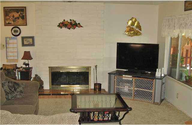 27309 Oakmont Road Valley Center, CA 92082 - Photo 4 of 17 Large Living Room with Fireplace.