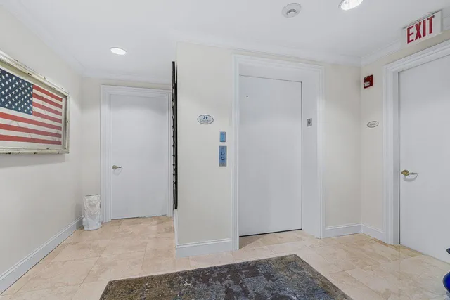 a view of empty room