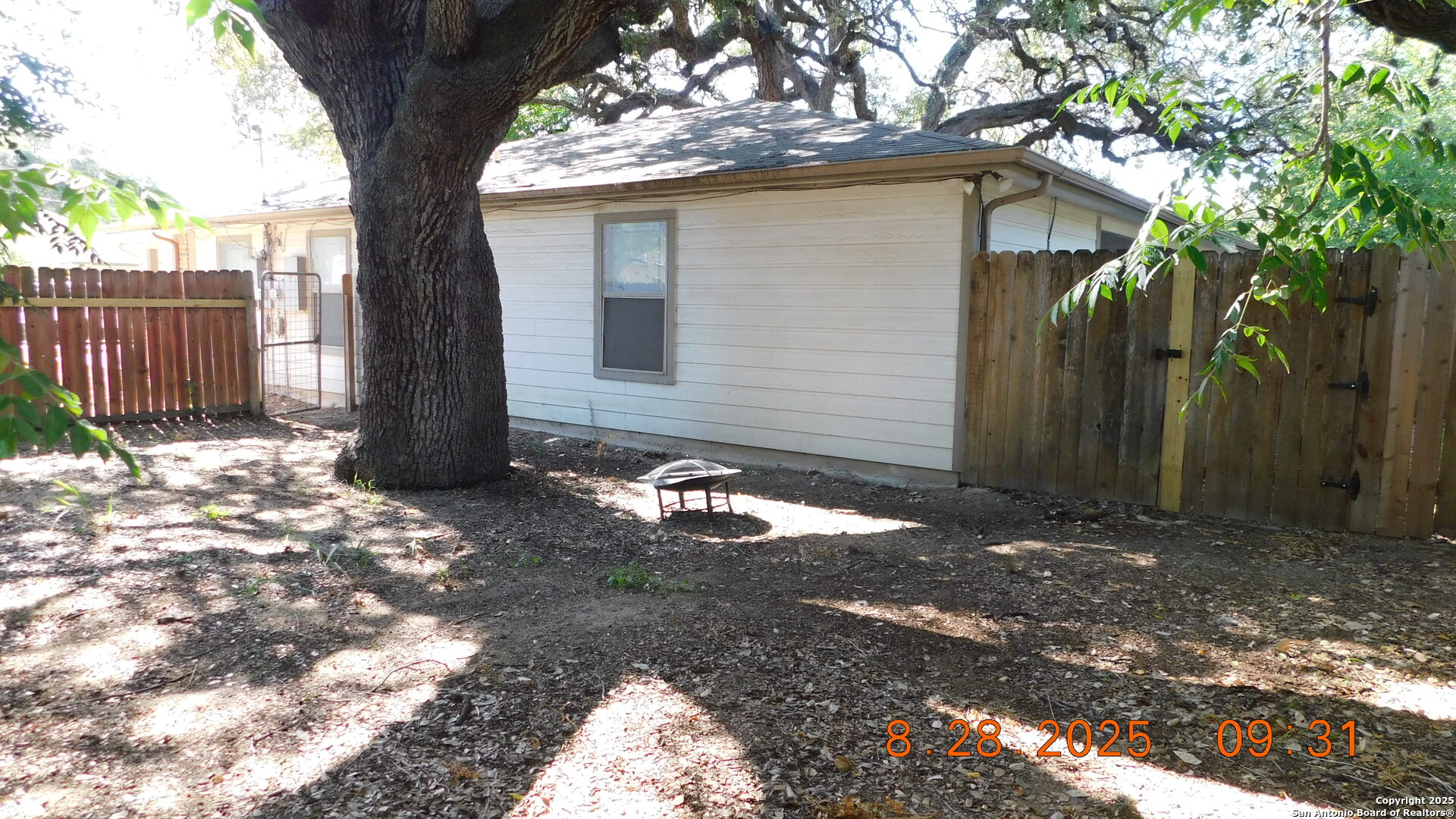 1411 Martin Street Pleasanton, TX 78064 - Photo 5 of 7 a backyard of a house with a tree
