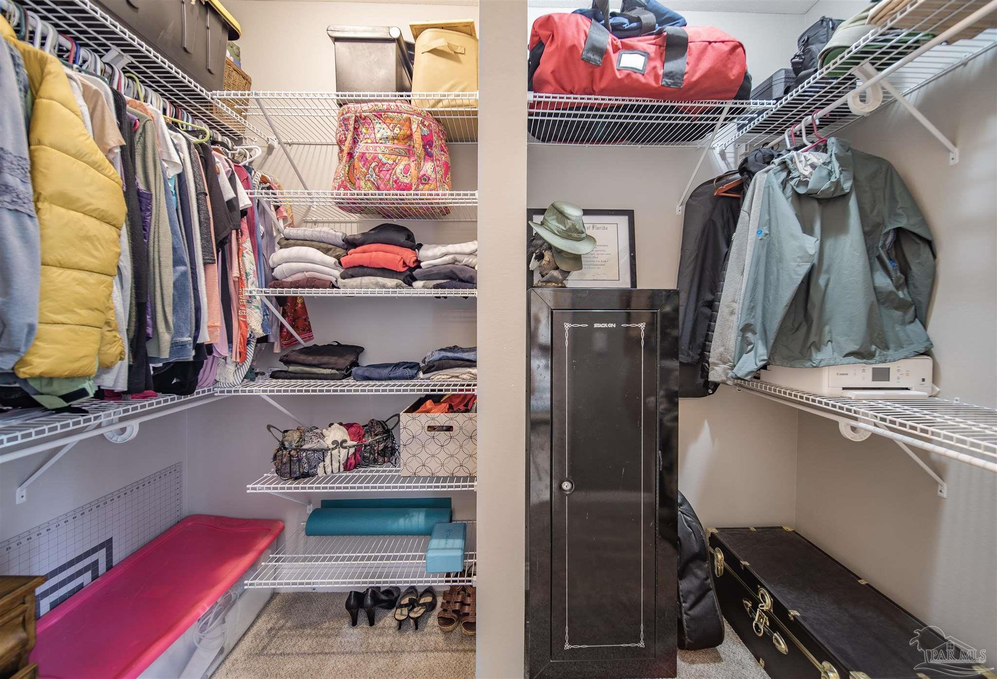 2800 Dunsford Road Jay, FL 32565 - Photo 19 of 42 a view of a walk in closet