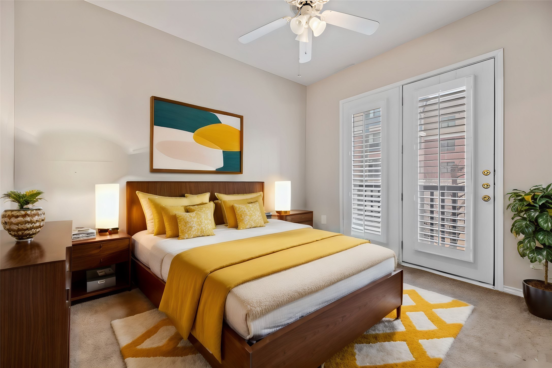 2400 McCue Road, Unit 206 Houston, TX 77056 - Photo 9 of 17 Even the 2nd bedroom offers lots of space and direct access to the 2nd bath.