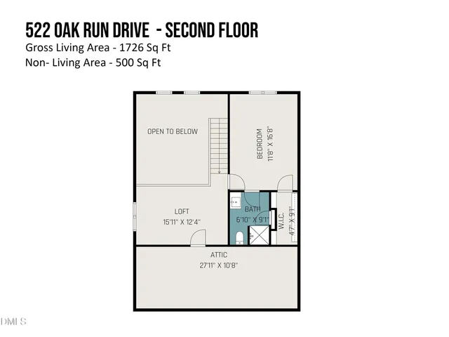 $290,000 | 522 Oak Run Drive, Raleigh, NC 27606