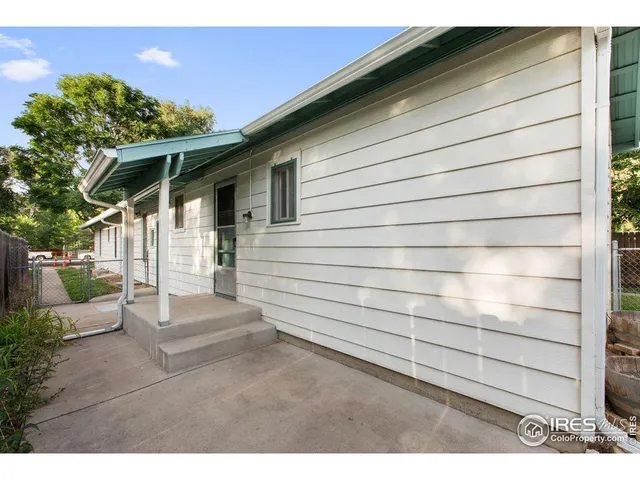 a view of outdoor space and deck