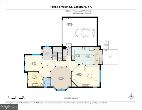$834,900 | 13583 Elysian Drive, Leesburg, VA 20176
