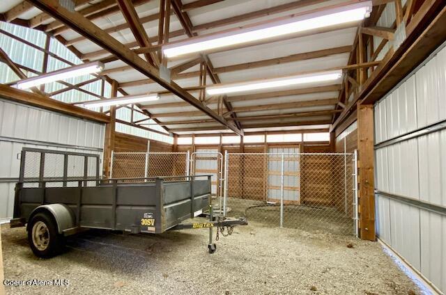 19257 North Ella Road Rathdrum, ID 83858 - Photo 18 of 21 Barn interior