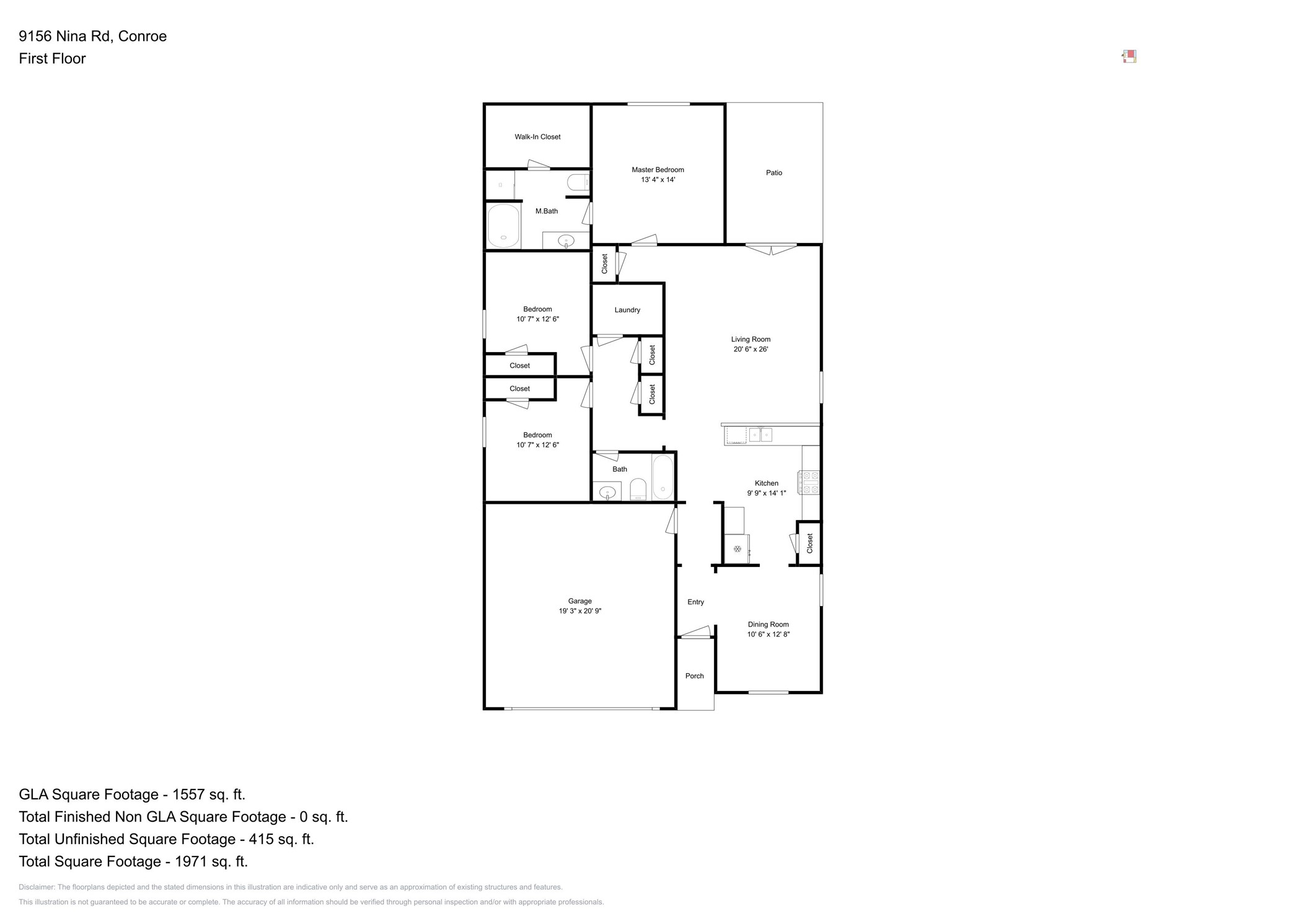 9156 Nina Road Conroe, TX 77304 - Photo 18 of 18 Gallery Image 18