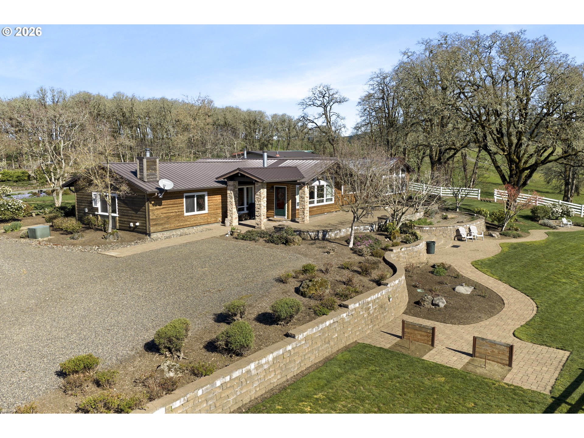 17795 Northeast Laughlin Road Yamhill, OR 97148 - Photo 5 of 48 a view of outdoor space yard and patio