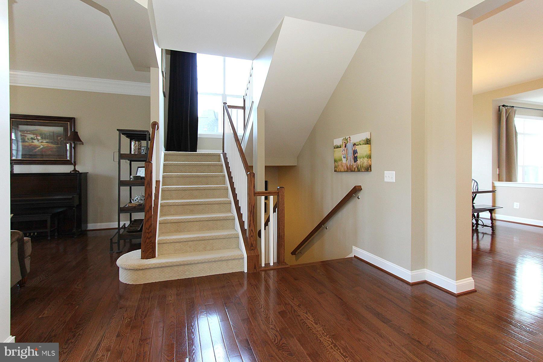 Stairs to upper level