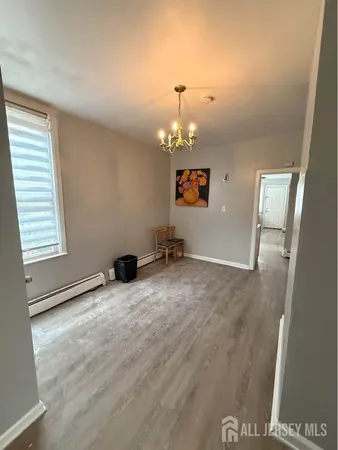 a view of a livingroom with a window