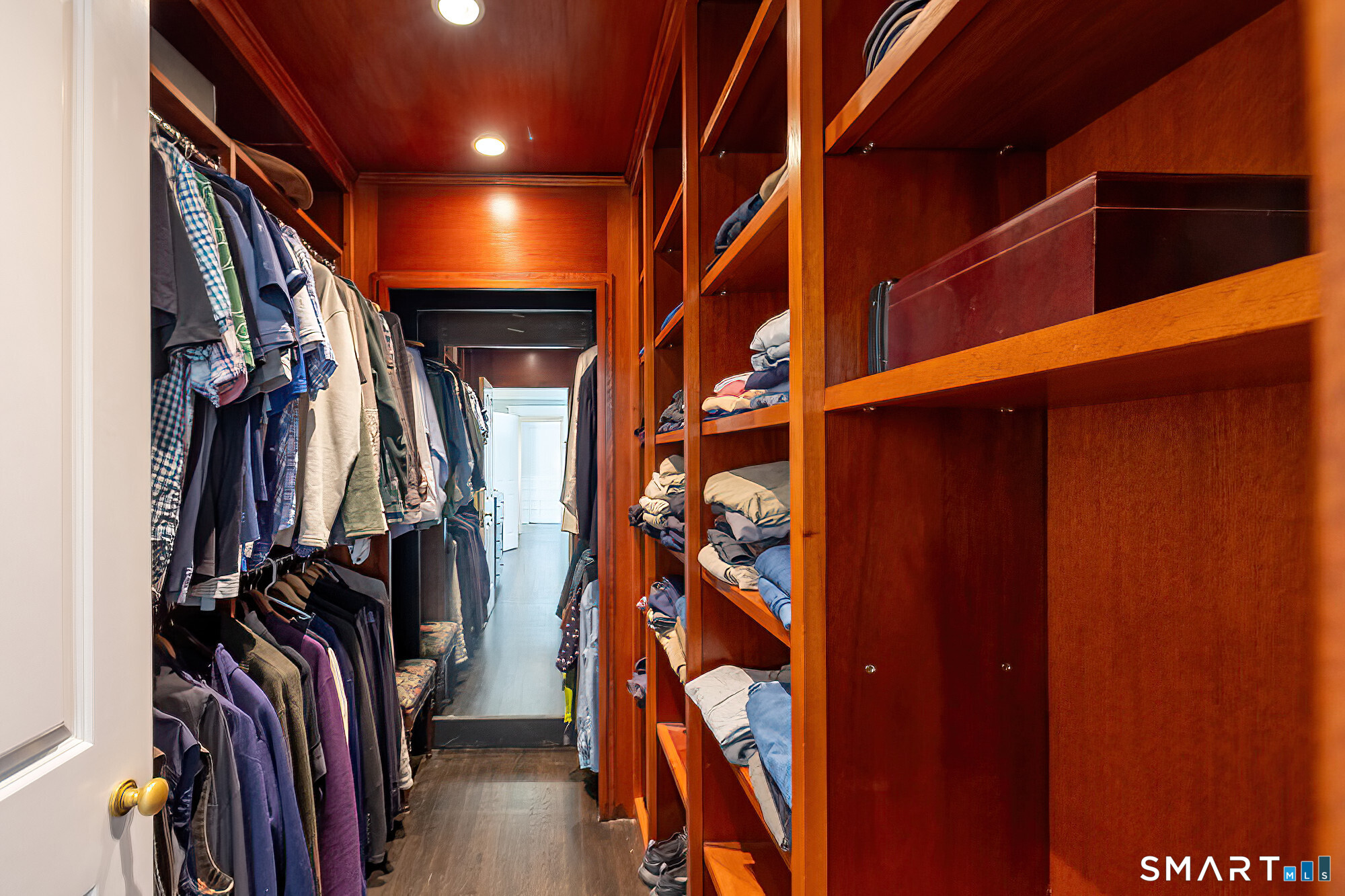 77 Golf Lane Ridgefield, CT 06877 - Photo 10 of 41 One of two walk-ins in the primary with this one being a cedar closet.