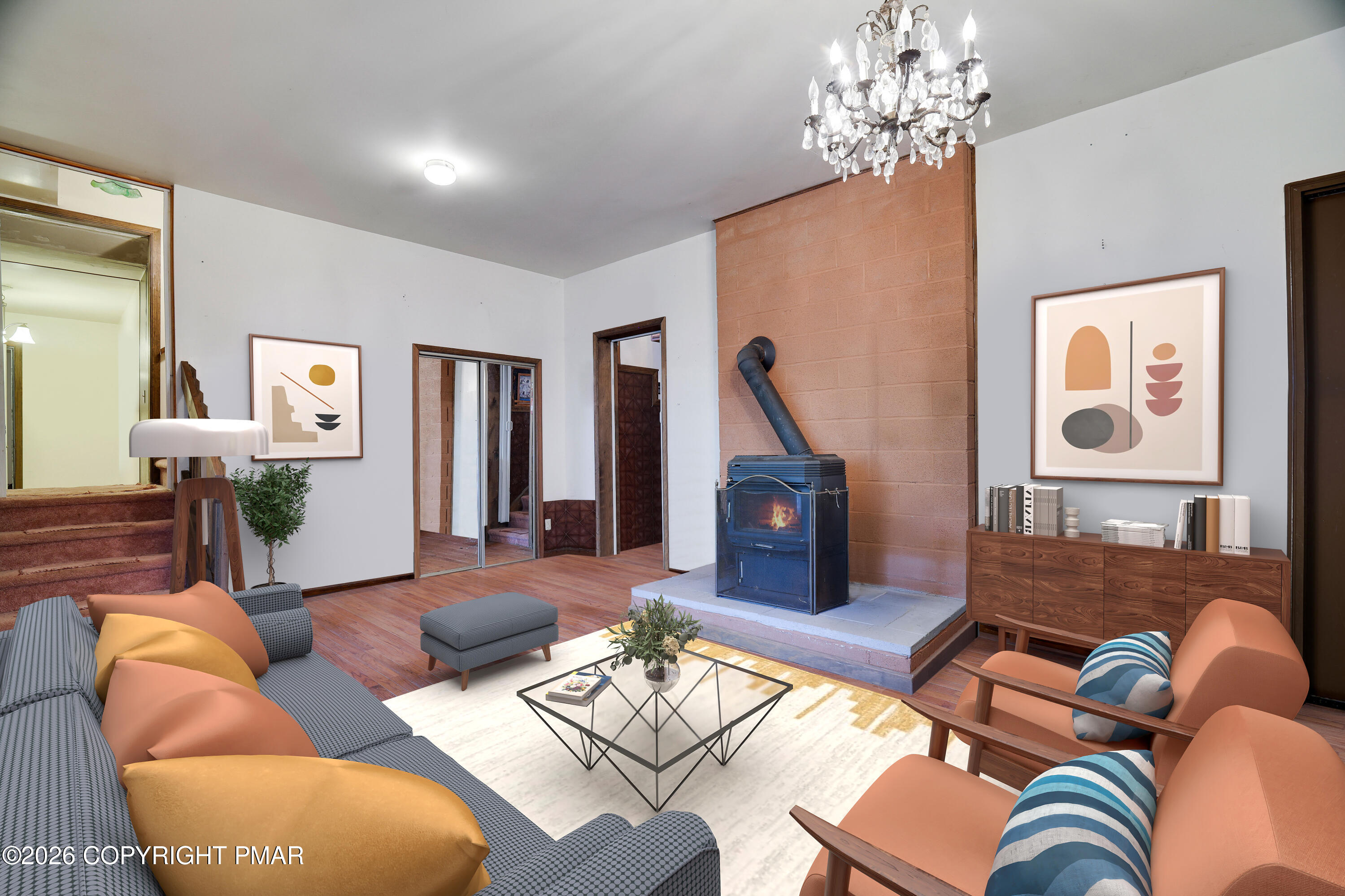 385 Saunders Drive Bushkill, PA 18324 - Photo 8 of 47 Living Room 1