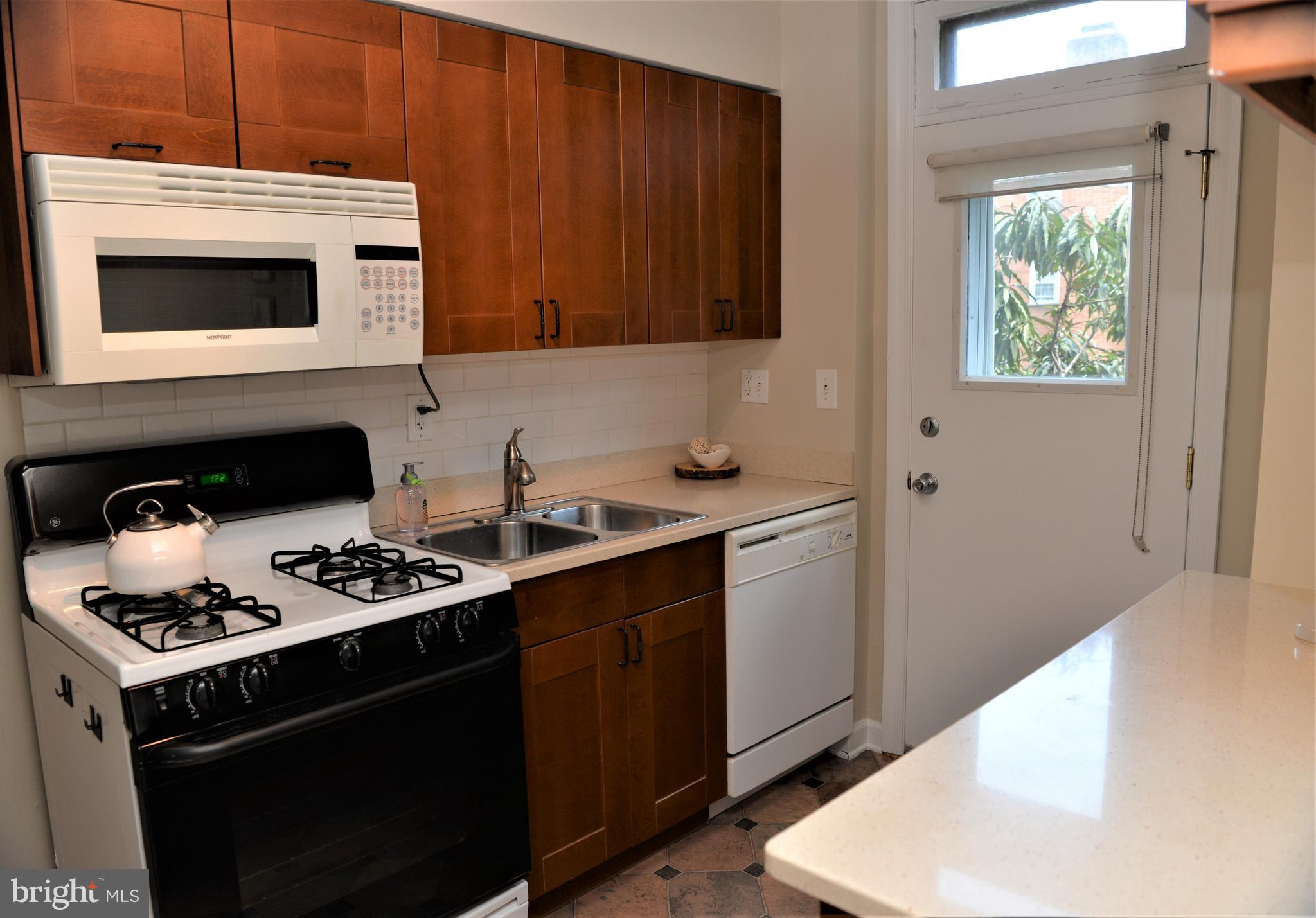 303 South Courthouse Road Arlington, VA 22204 - Photo 7 of 27 Kitchen provides easy access to backyard.