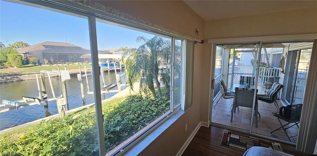 925 Southwest 47th Terrace, Unit 101 Cape Coral, FL 33914 - Photo 31 of 48 a view of a balcony with chairs