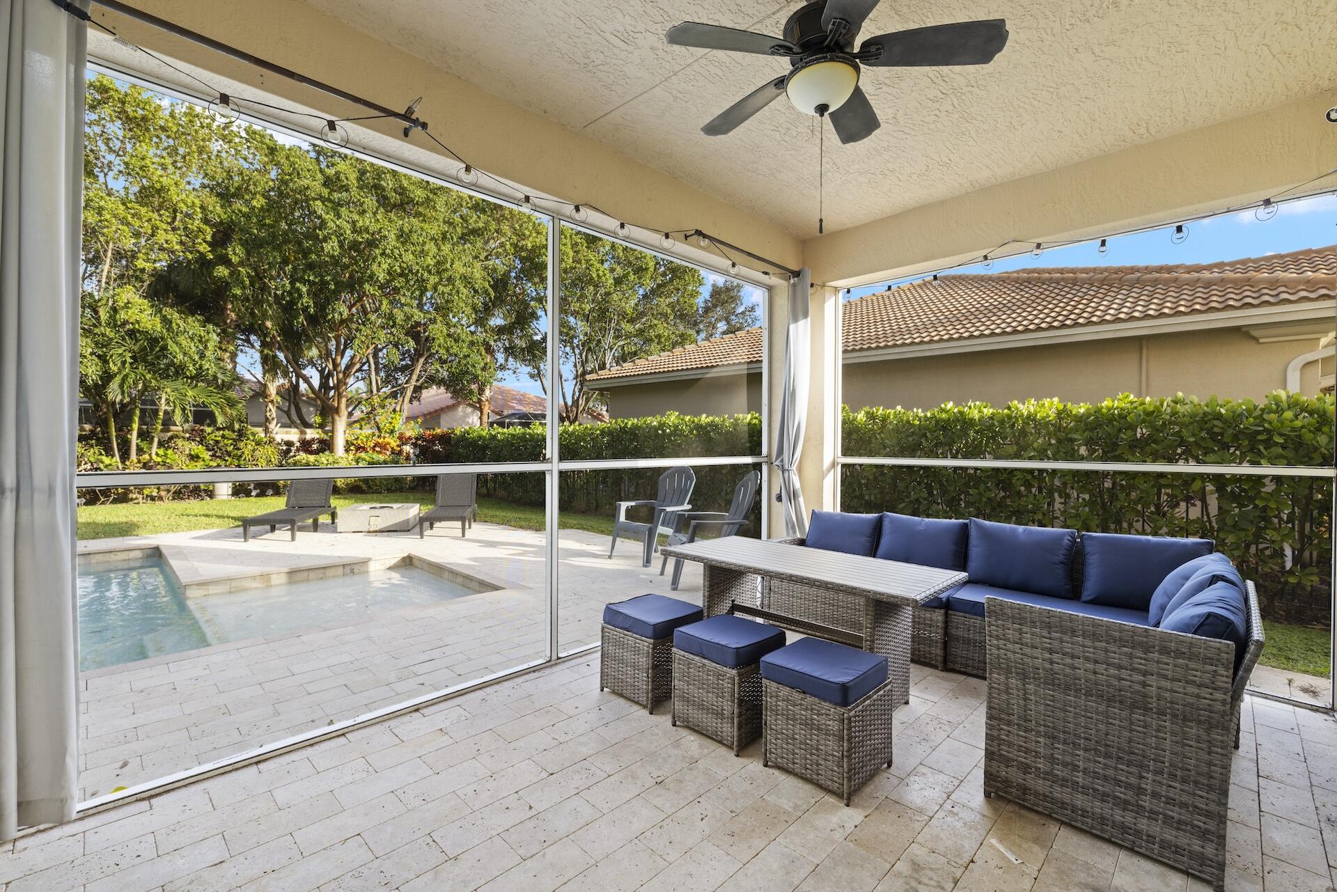 8364 Lyons Ranches Road Boynton Beach, FL 33472 - Photo 28 of 41 Screened in Patio