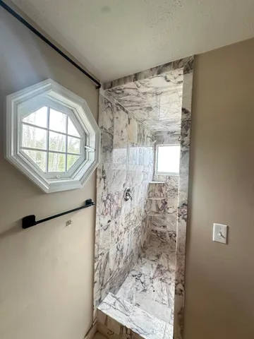 walk in closet with window