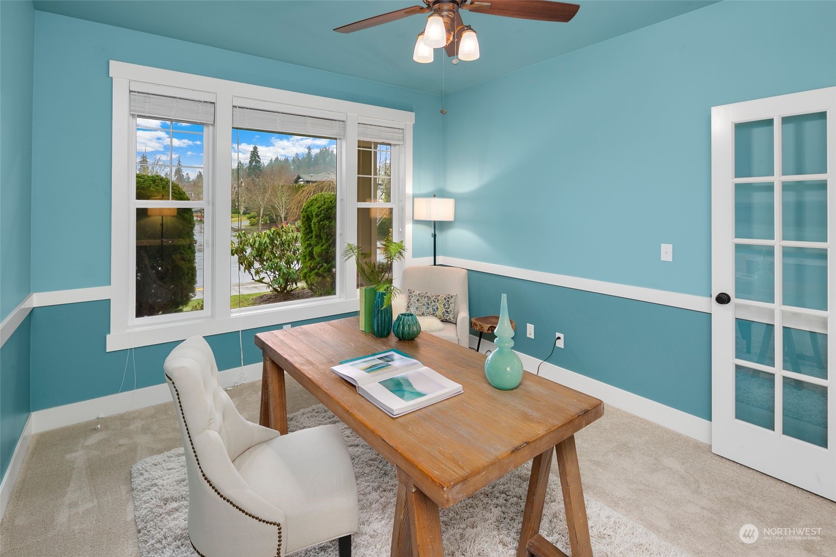 9912 Northeast 151st Street Bothell, WA 98011 - Photo 11 of 33 a view of a dining room with furniture window and outside view