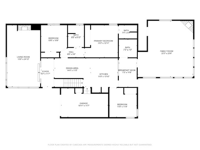 2024 Montague Road Rockford, IL 61102 - Photo 32 of 34 a picture of a floor plan