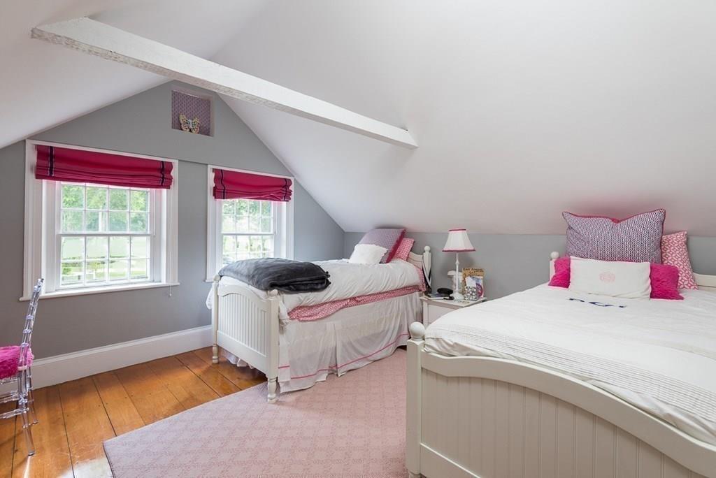44 Middle Street Hingham, MA 02043 - Photo 18 of 23 a bedroom with two beds and a window