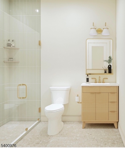 43 Orchard Road Florham Park, NJ 07932 - Photo 19 of 36 a bathroom with a sink toilet and shower