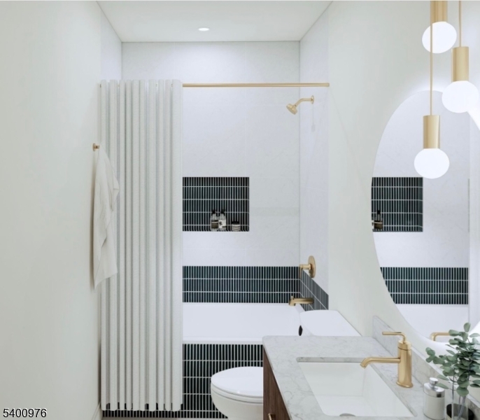 43 Orchard Road Florham Park, NJ 07932 - Photo 22 of 36 a bathroom with a toilet and a shower