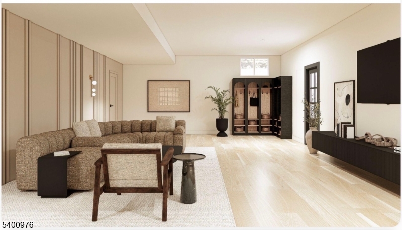 43 Orchard Road Florham Park, NJ 07932 - Photo 34 of 36 a living room with furniture and a flat screen tv