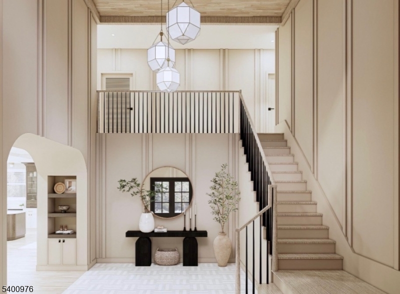 43 Orchard Road Florham Park, NJ 07932 - Photo 4 of 36 a view of entryway and hall with wooden floor