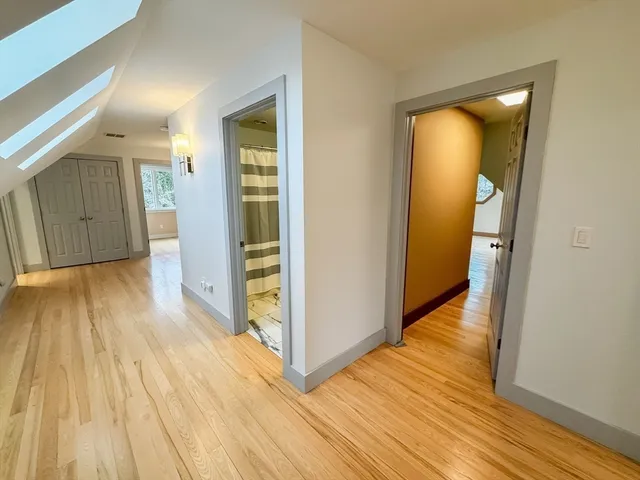 wooden floor in a hall with wooden floor