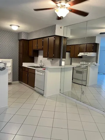 a view of a bathroom with a shower