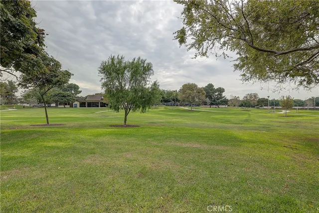 a view of a golf course