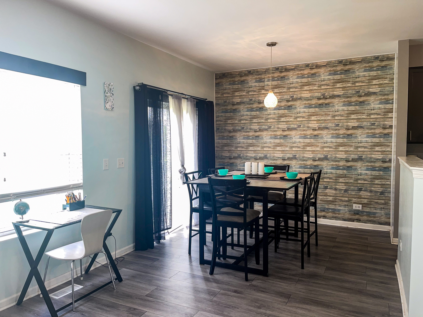 21528 Eich Drive Crest Hill, IL 60403 - Photo 13 of 23 a view of a dining room with furniture and wooden floor