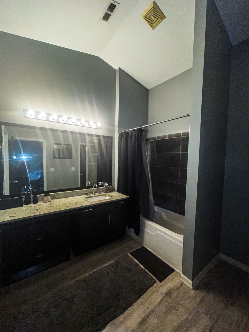 21528 Eich Drive Crest Hill, IL 60403 - Photo 19 of 23 a bathroom with a sink and mirror