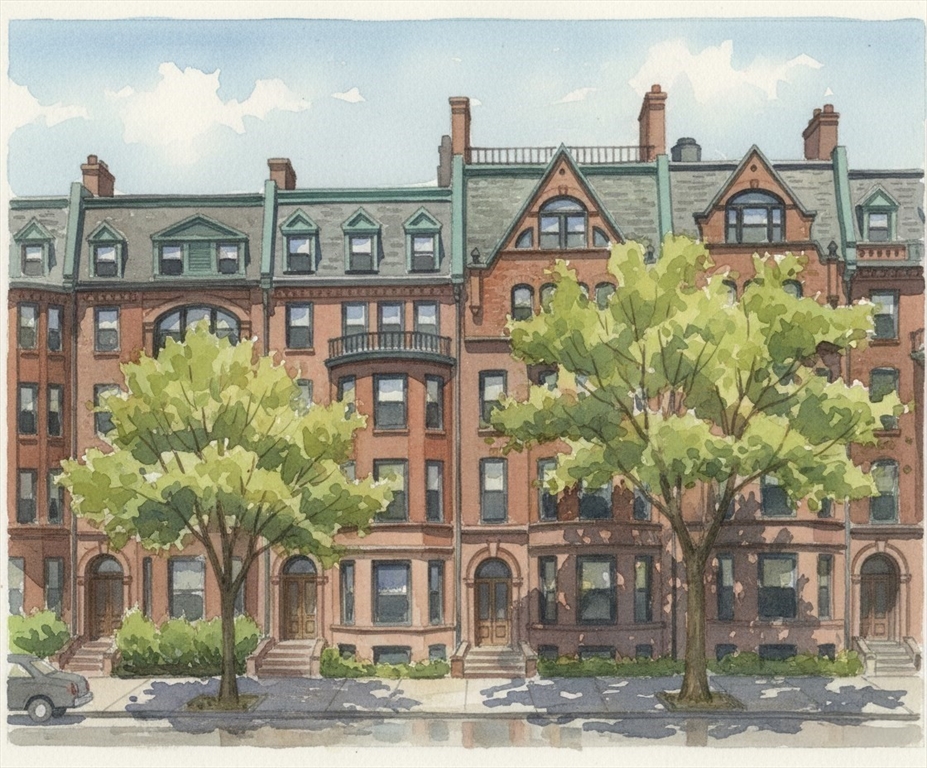 461 Beacon Street, Unit 1 Boston, MA 02115 - Photo 8 of 8 a view of a brick building next to a road