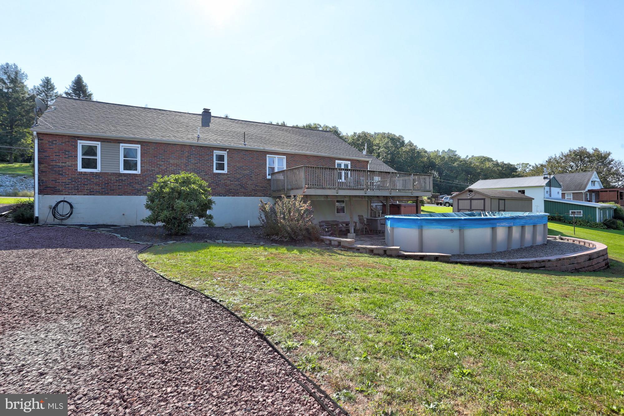 125 North Ridge Road Reinholds, PA 17569 - Photo 7 of 33 Rear View with R V parking pad