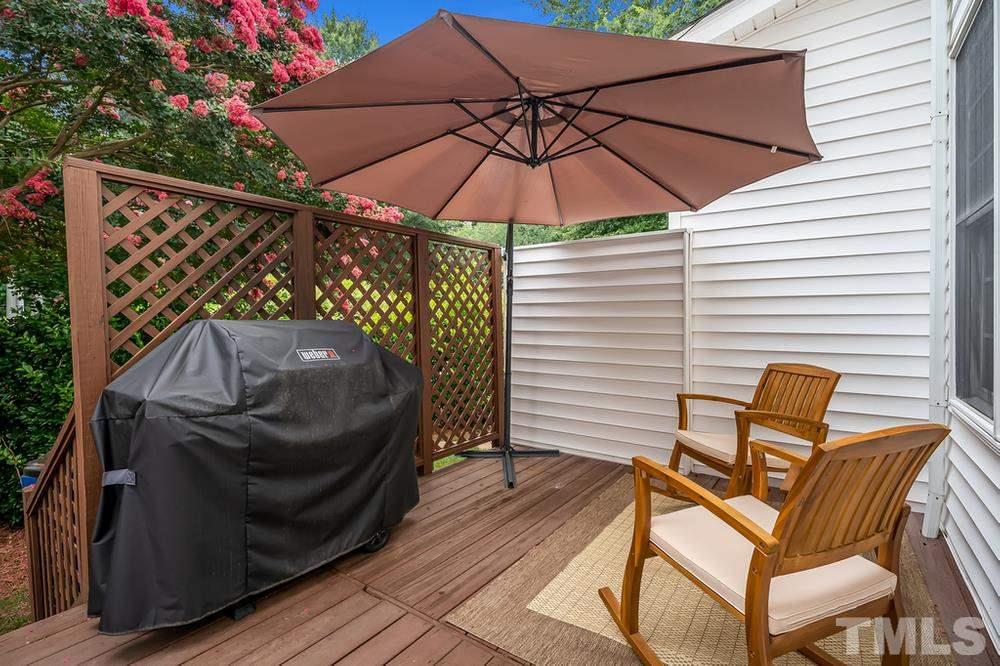 4559 Treerose Way Raleigh, NC 27606 - Photo 14 of 15 Back private deck