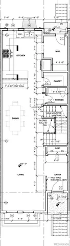 a picture of a floor plan
