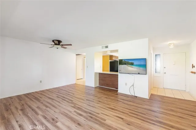 wooden floor in an empty room