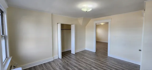 wooden floor in an empty room