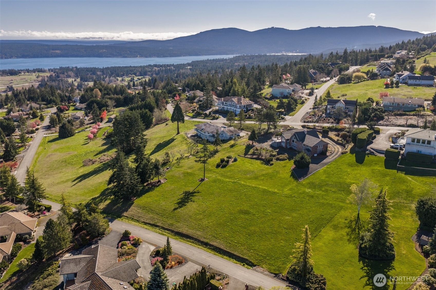 9999 Fawn Lane Sequim, WA 98382 - Photo 4 of 28 an aerial view of residential houses with outdoor space