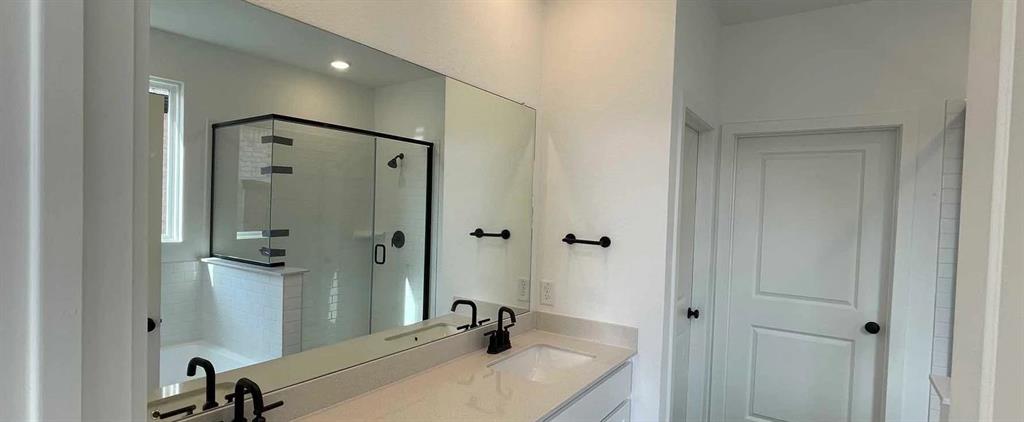 1608 Abbott Crk Road Celina, TX 75009 - Photo 17 of 29 Primary Bathroom Construction Progress featuring the Harmony Collection