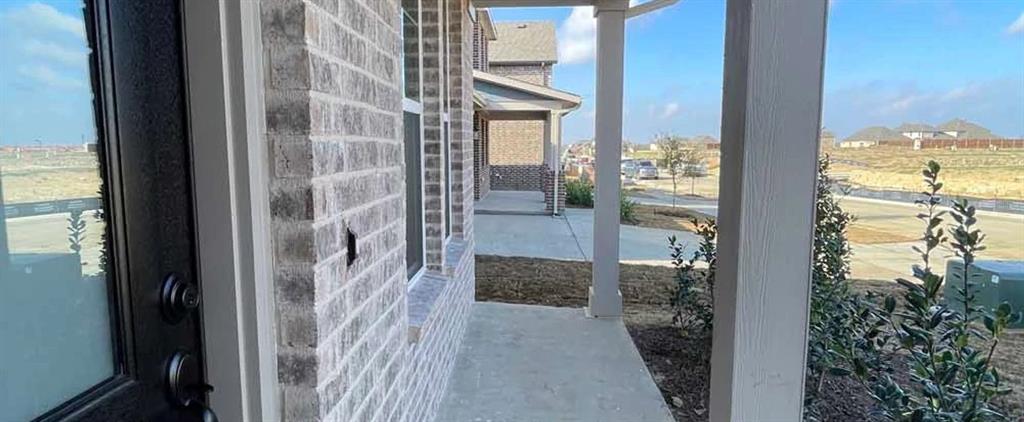 1608 Abbott Crk Road Celina, TX 75009 - Photo 4 of 29 Front Porch Construction Progress