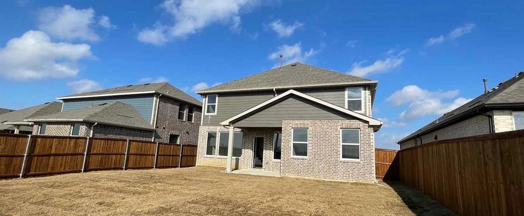 1608 Abbott Crk Road Celina, TX 75009 - Photo 6 of 29 Rear Exterior Design Construction Progress