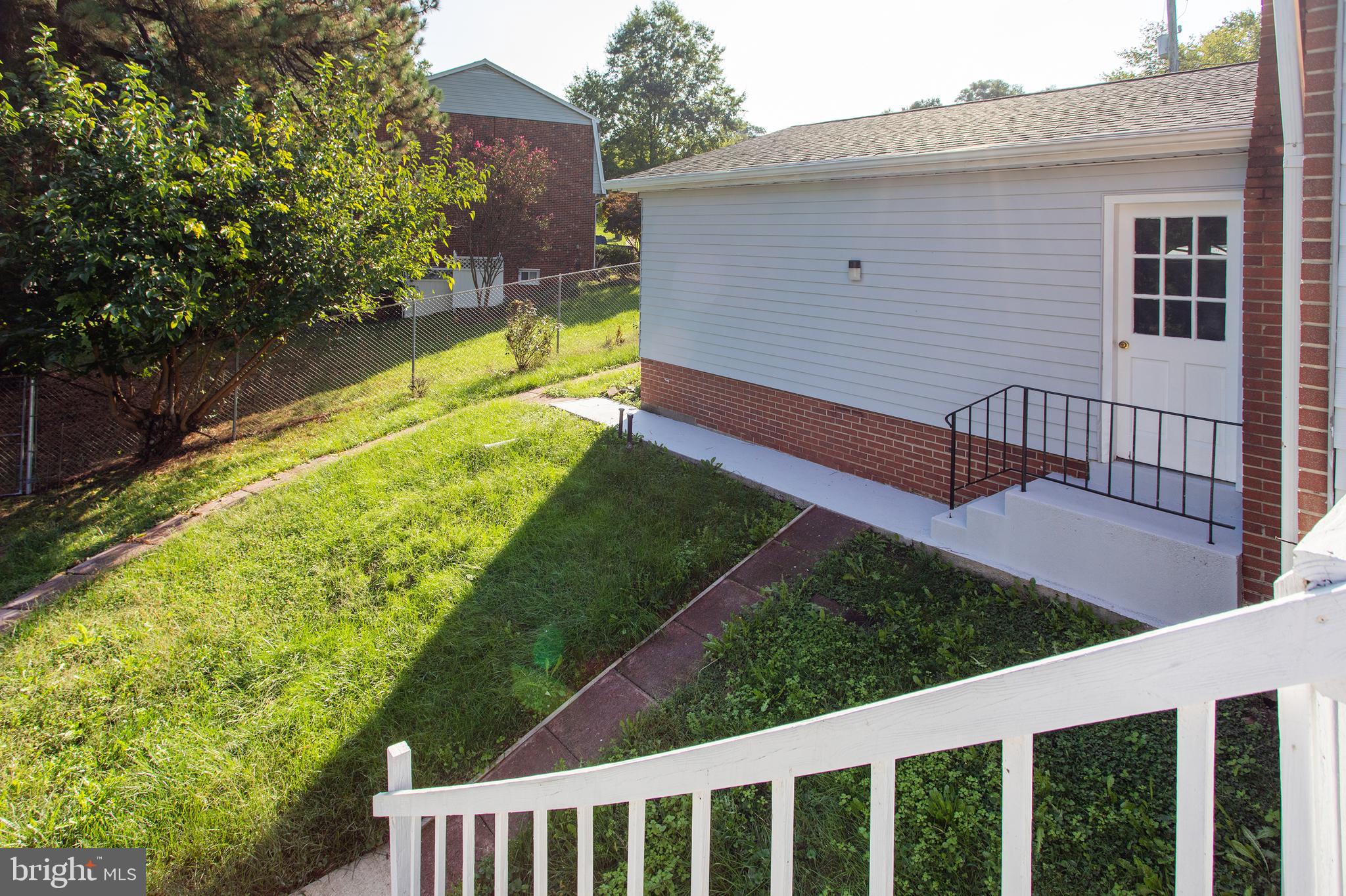 529 Rosier Road Fort Washington, MD 20744 - Photo 54 of 63 Backyard from garage
