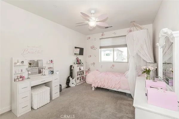 a view of a garage with storage