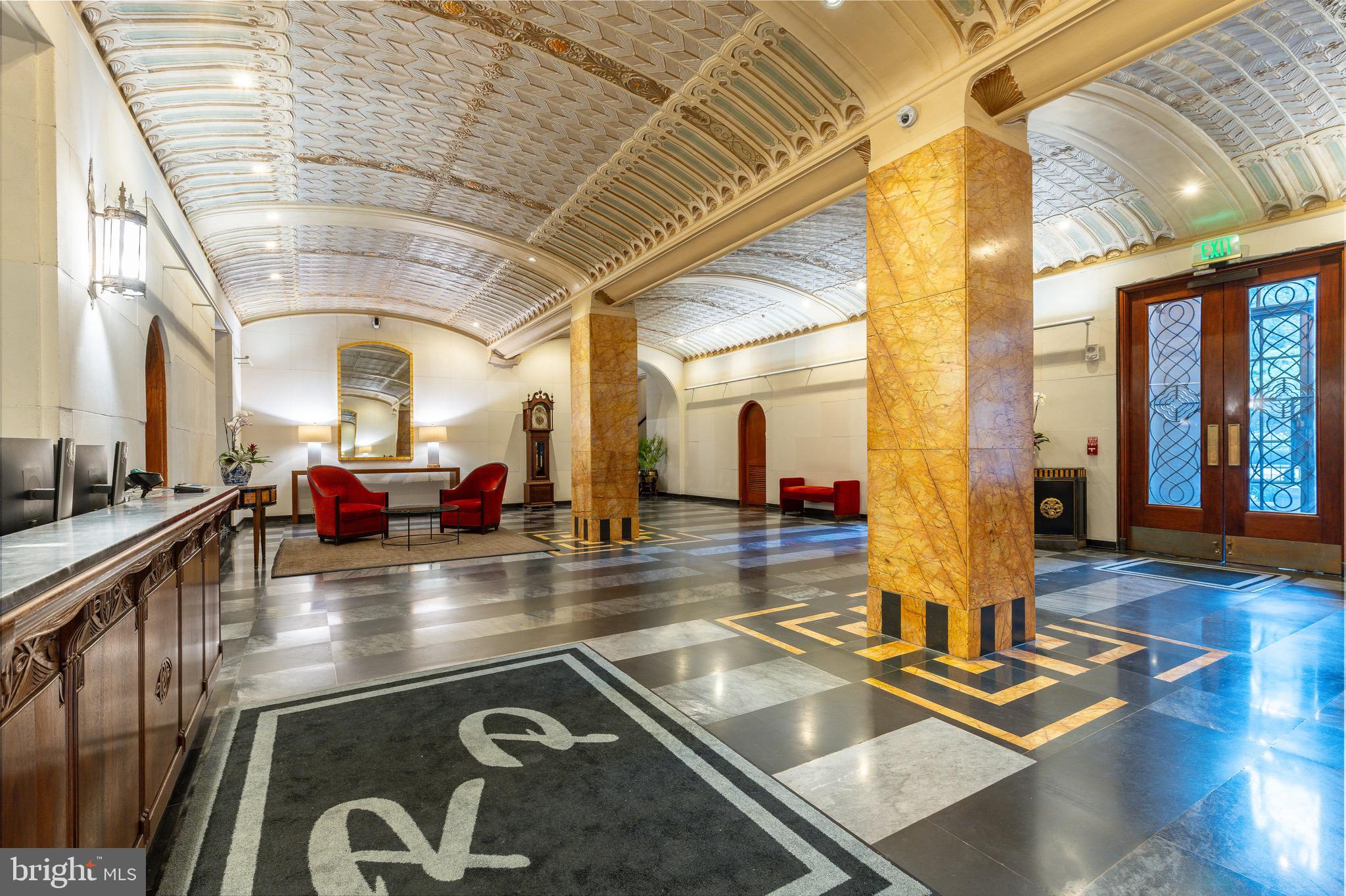 1901 Walnut Street, Unit 5E Philadelphia, PA 19103 - Photo 4 of 28 a gym with pool table and large window