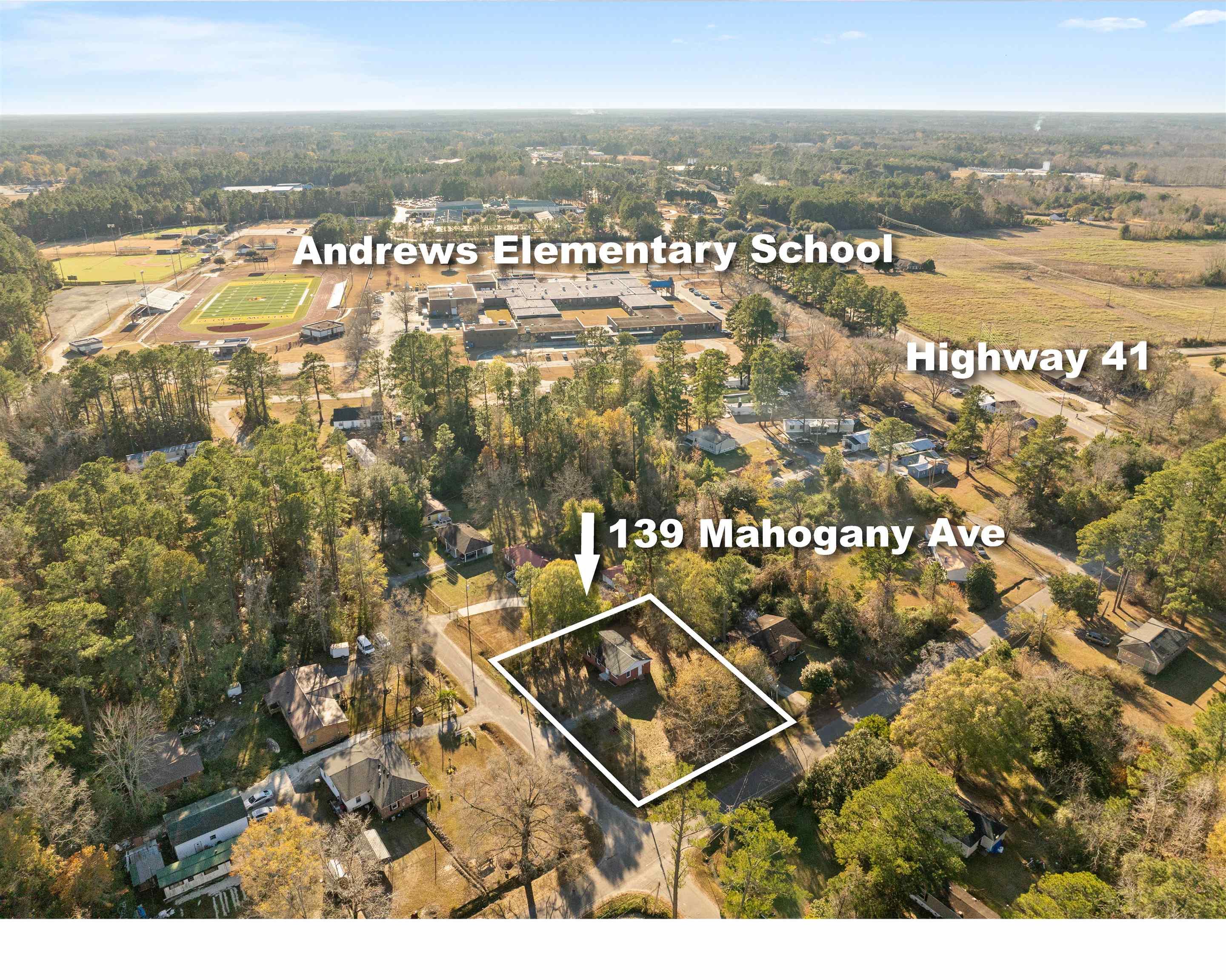 139 State Rd S-22-496 Andrews, SC 29510 - Photo 3 of 20 Drone / aerial view