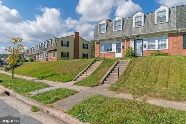 a view of a building with many windows