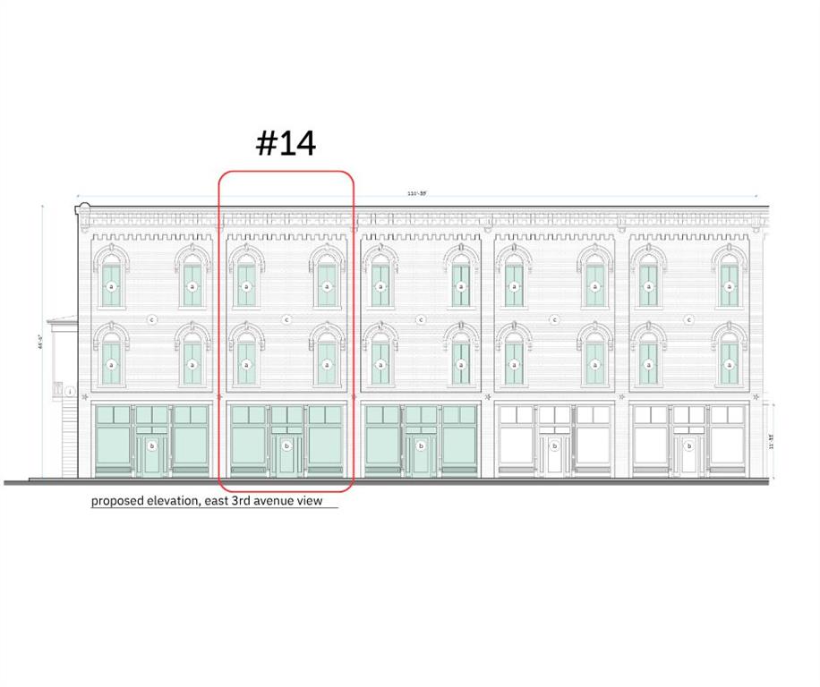 14 East 3rd Avenue Rome, GA 30161 - Photo 8 of 16 a black and white photo of a living room