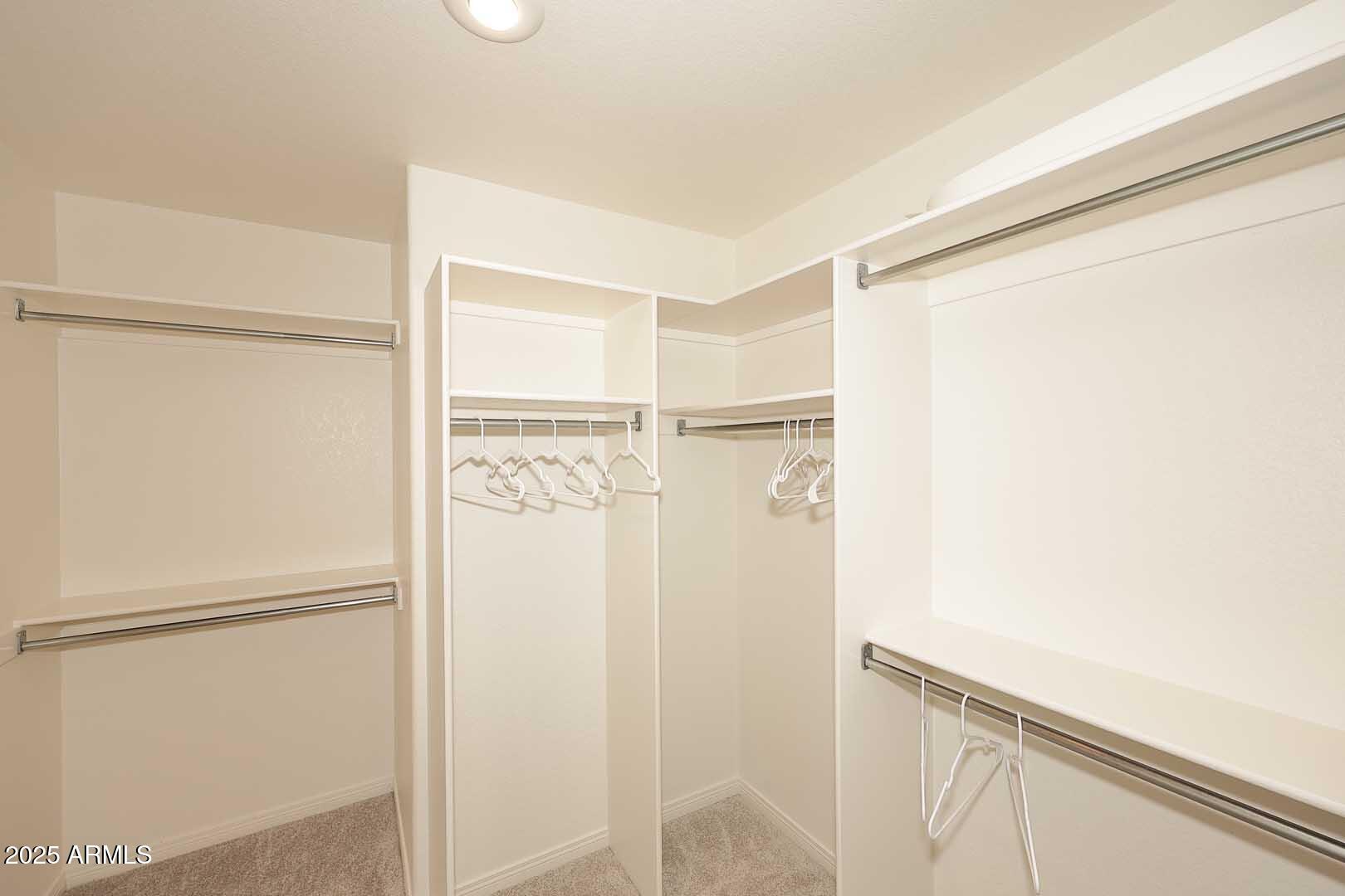 18510 East Leather Lane Rio Verde, AZ 85263 - Photo 29 of 67 a view of walk in closet with empty racks