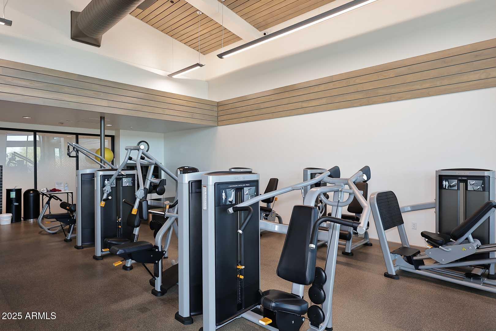 18510 East Leather Lane Rio Verde, AZ 85263 - Photo 50 of 67 a view of a room with gym equipment